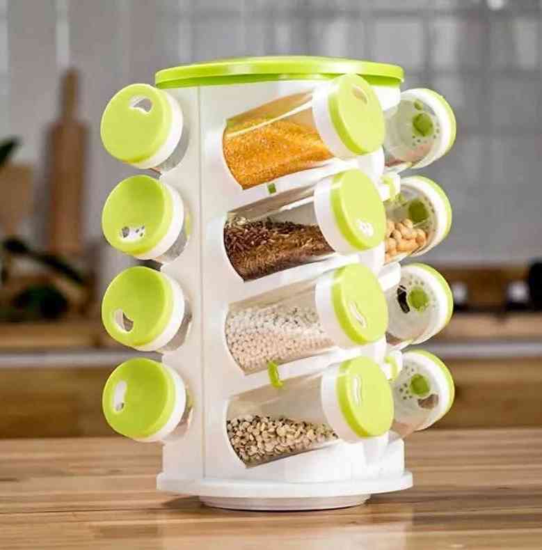 16 Pcs Spice Rack